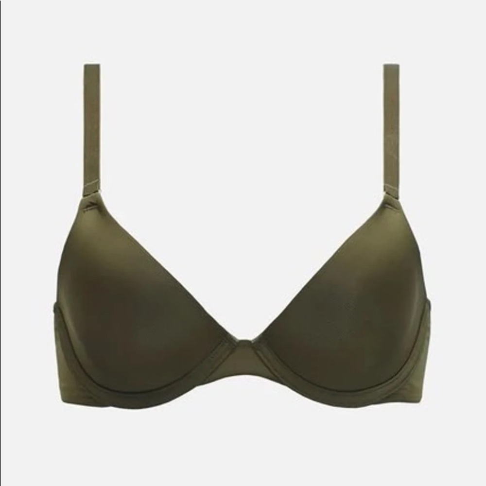 CUUP 30E (30DD) Triangle Bra - Moss